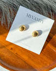 Auskarai FLAT STUDS