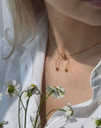 Kaklo papuošalas GOLD RIBBON