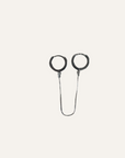Auskarai CHAINED HOOPS
