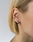 Auskarai MINI SILVER HOOPS