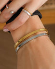 Apyrankė GOLDEN STRIPE BANGLE