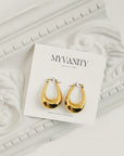 Auskarai GOLD DAILY HOOPS