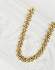 Kaklo papuošalas MASSIVE GOLDEN CHOCKER