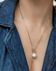 Kaklo papuošalas BIG VINTAGE PEARL