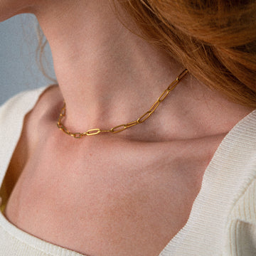 Kaklo papuošalas SQUARE CHAIN