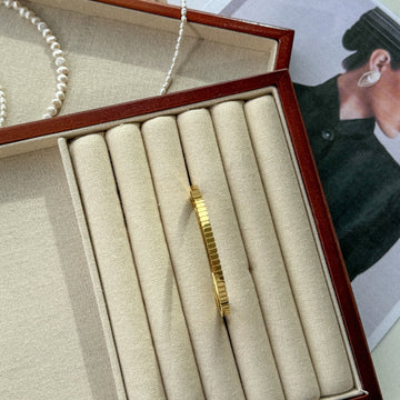 Apyrankė GOLDEN STRIPE BANGLE