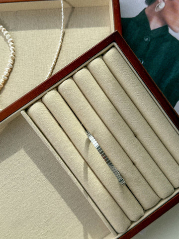 Apyrankė SILVER STRIPE BANGLE