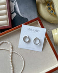 Auskarai SILVER RINGS