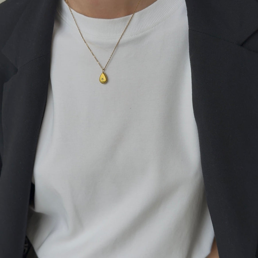 Kaklo papuošalas ZIRCON DROP