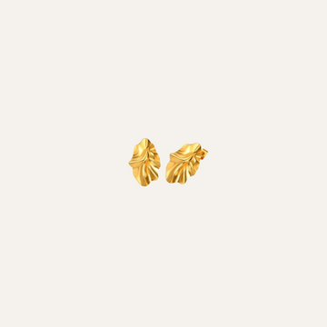 Auskarai LEAF STUD
