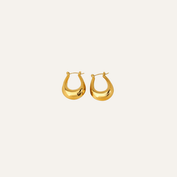 Auskarai GOLD DAILY HOOPS