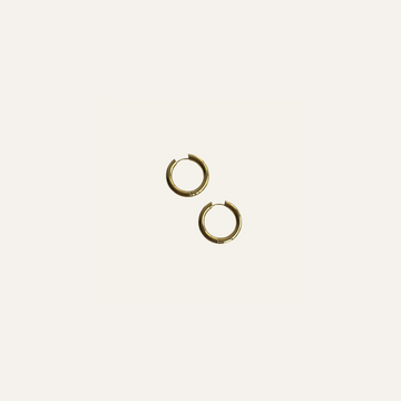 Auskarai GOLDEN HOOPS
