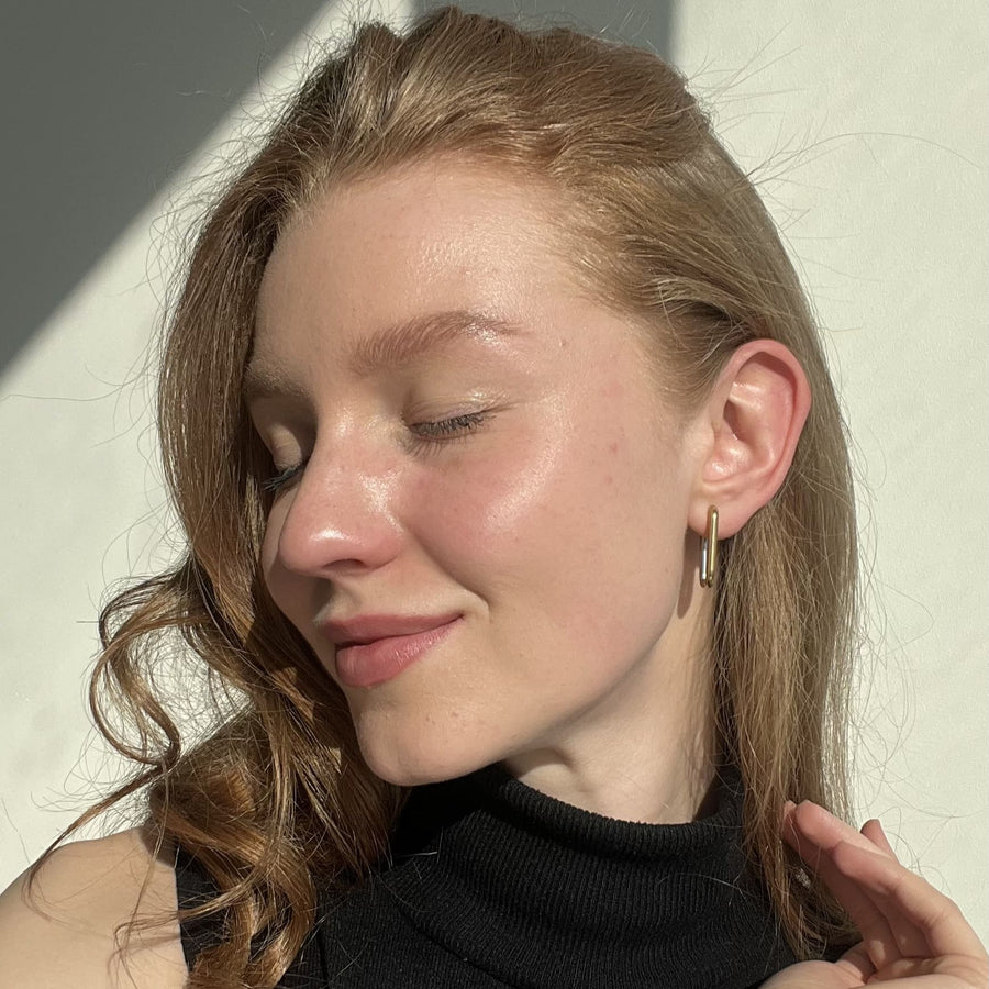 Auskarai CLEO HOOPS