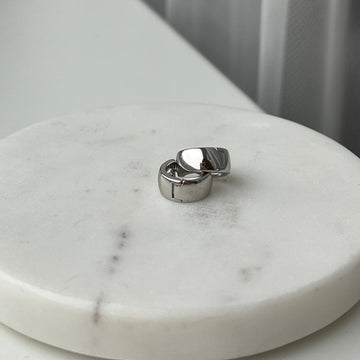 Auskarai SILVER RINGS MINI