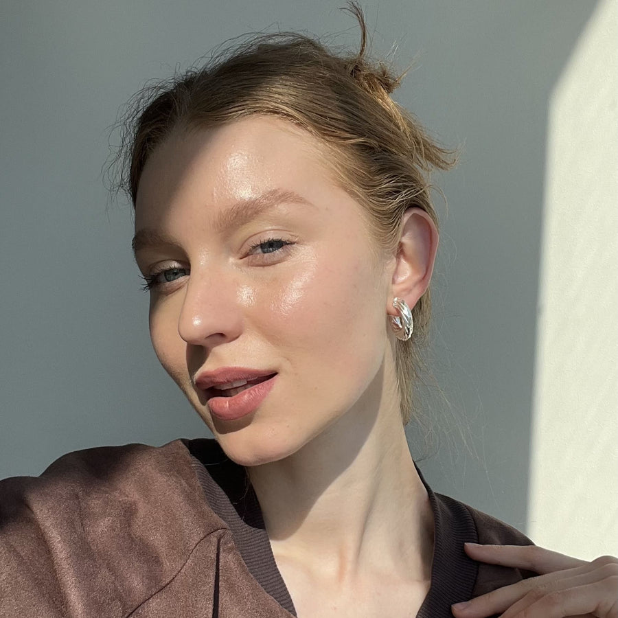 Auskarai EILA HOOPS