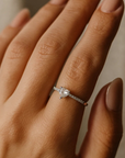 Žiedas HEART ZIRCON