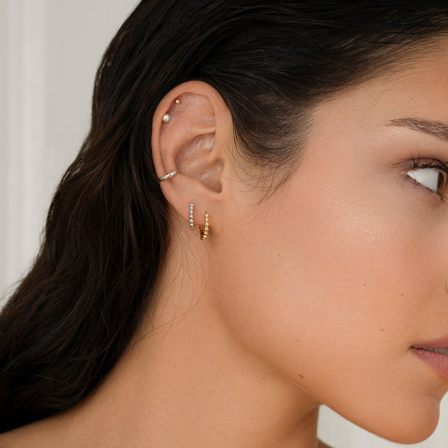 Auskarai BUBBLE HOOPS