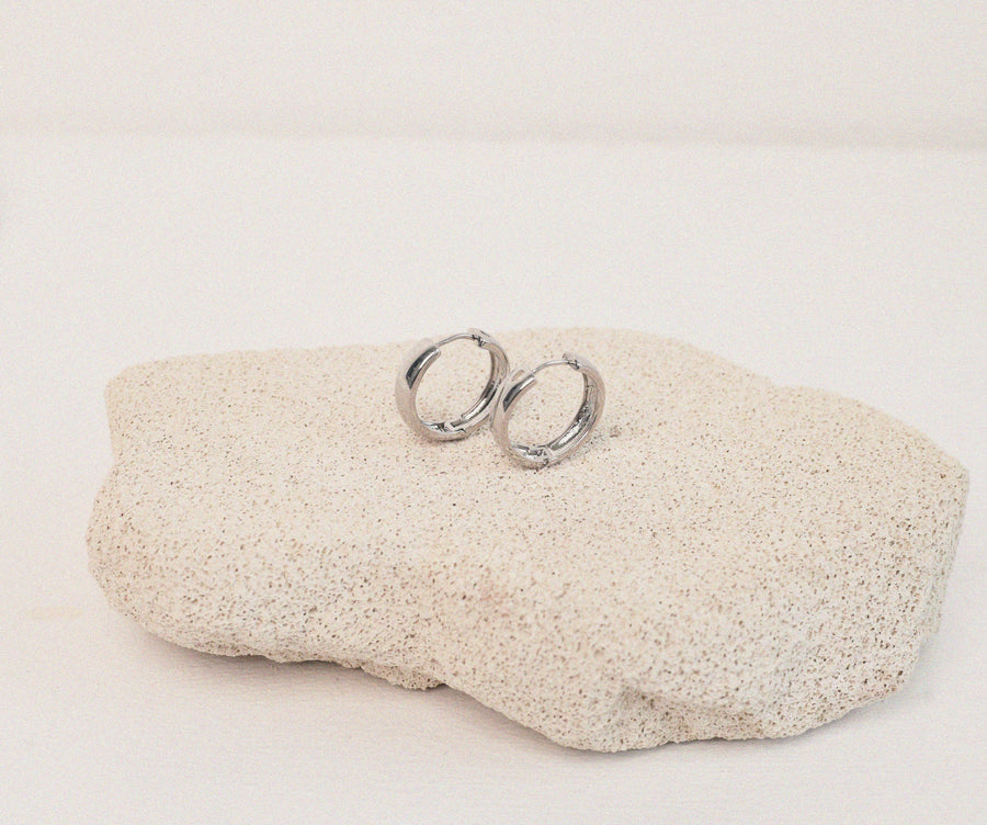 Auskarai SILVER RINGS