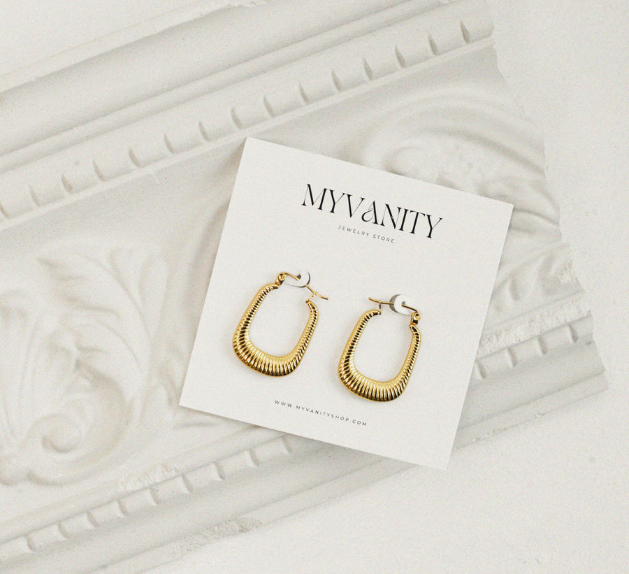 Auskarai CELEST HOOPS