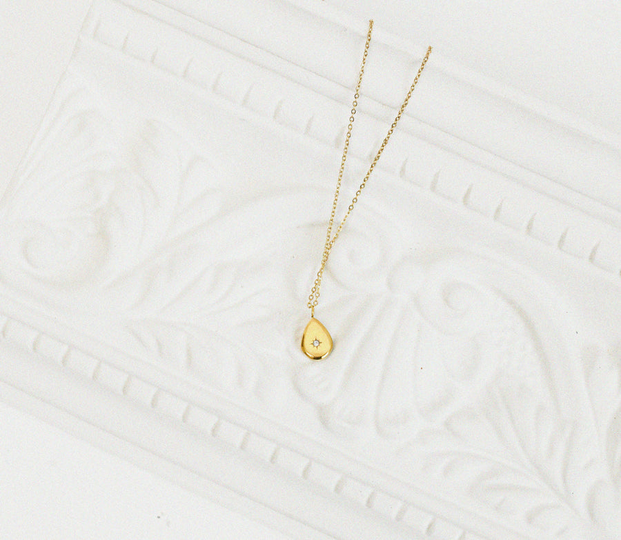 Kaklo papuošalas ZIRCON DROP