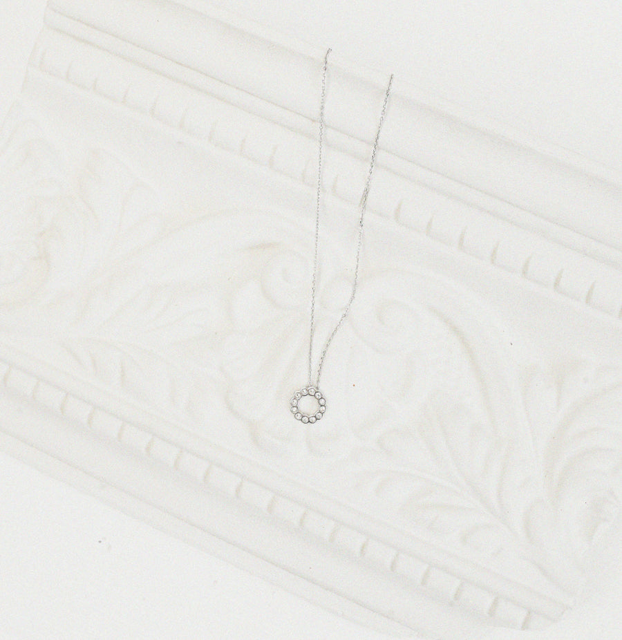 Kaklo papuošalas SILVER FLOWER
